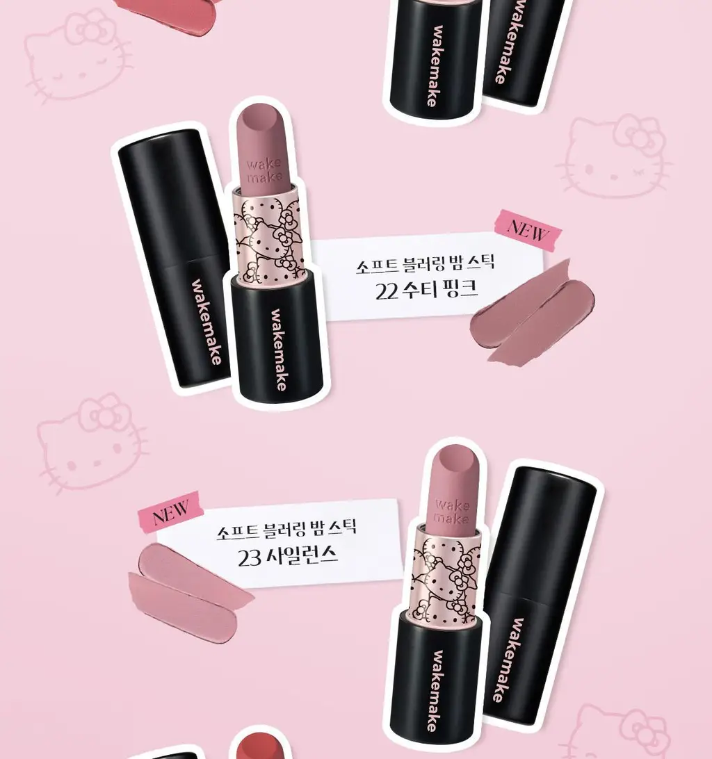 [헬로키티 블랙에디션/헤어핀, 립파우치 증정]웨이크메이크 헬시 글로우/소프트 블러링 밤 스틱(단품/기획) 상세페이지 20